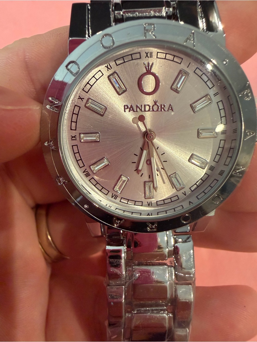Pandora Silver Watch with Dial - Picture 3 of 9